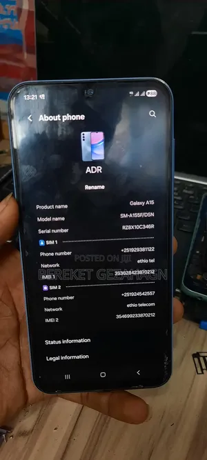 Photo - Samsung Galaxy A15 128 GB Blue