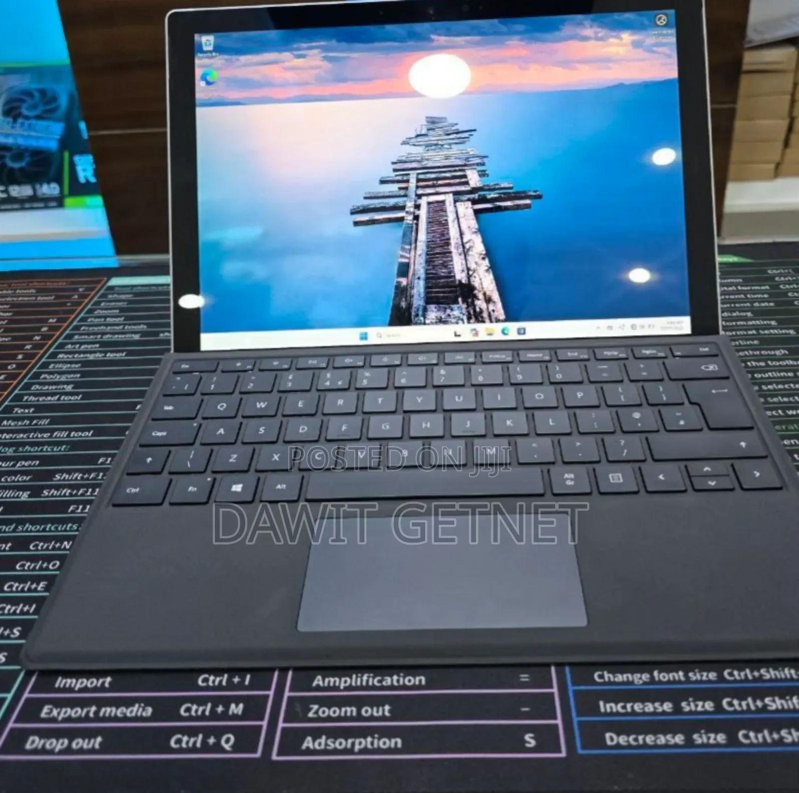 New Laptop Microsoft Surface Pro 7 8GB Intel Core I5 SSD 512GB