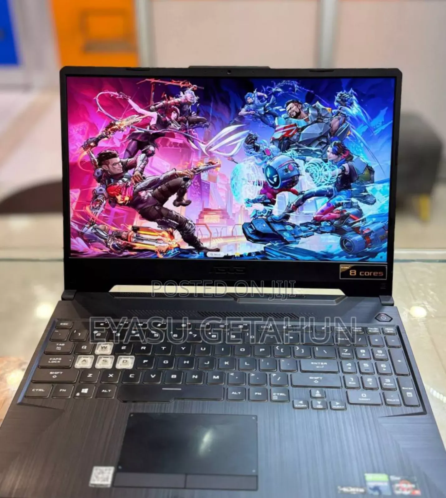 New Laptop Asus TUF Gaming A15 16GB AMD Ryzen 9 SSD 512GB