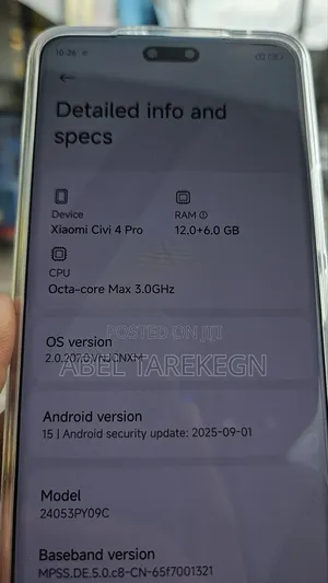 New Xiaomi Civi 4 Pro 512 GB Green