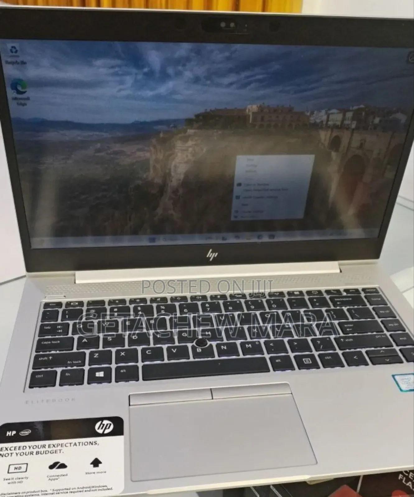 New Laptop HP EliteBook 840 G5 16GB Intel Core I7 SSD 512GB