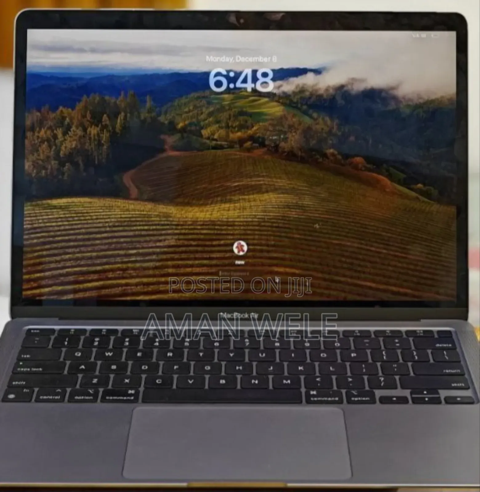 New Laptop Apple MacBook Air 2020 M1 8GB Apple M1 SSD 256GB