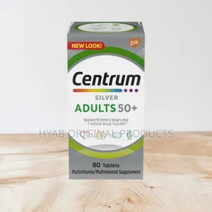 Photo - Centrum Silver Multivitamin for Adults 50+, 80tab