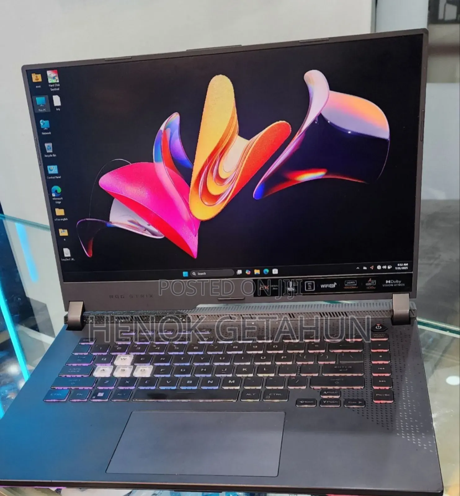 New Laptop Asus ROG Strix G16 G614 16GB AMD Ryzen 7 SSD 512GB