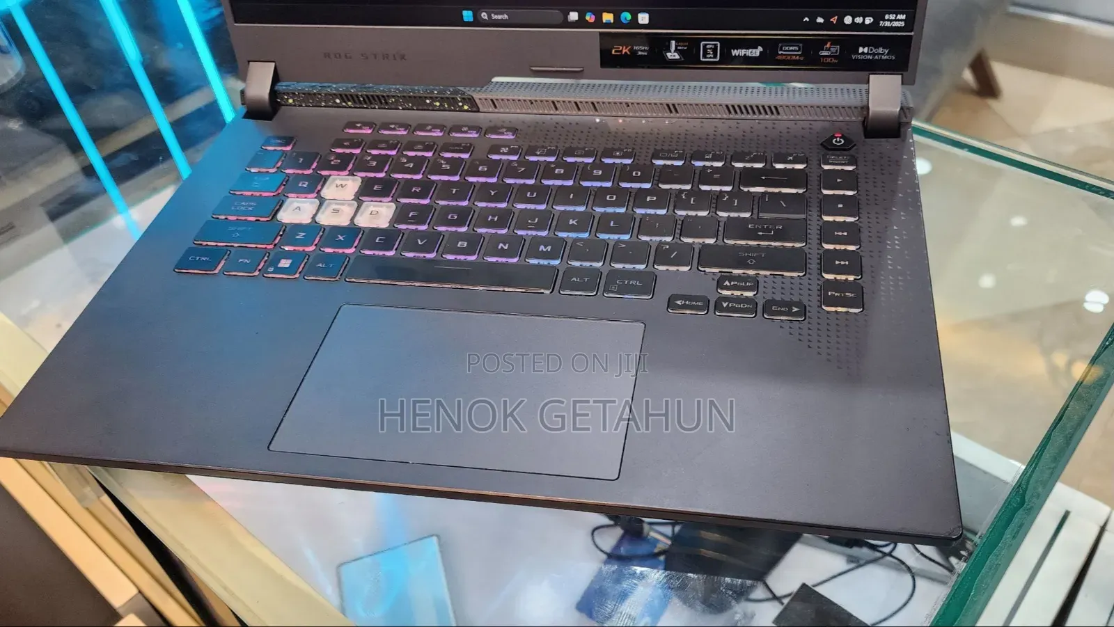 New Laptop Asus ROG Strix G16 G614 16GB AMD Ryzen 7 SSD 512GB