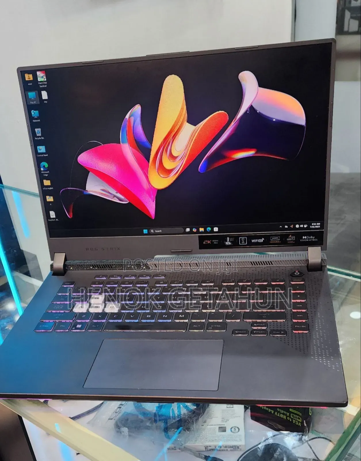 New Laptop Asus ROG Strix G16 G614 16GB AMD Ryzen 7 SSD 512GB