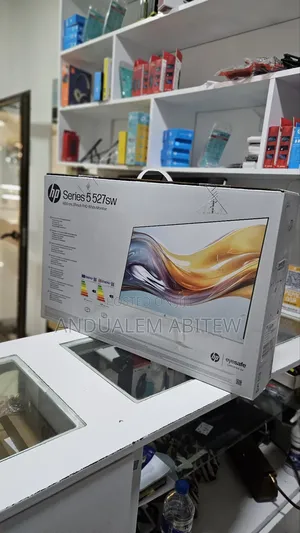 New Hp White Monitor 27 Inch Frameless Monitor