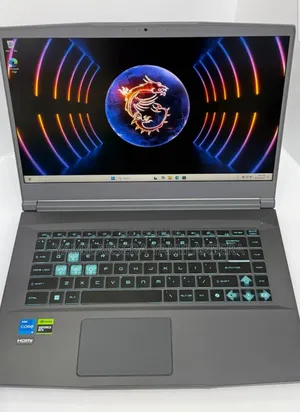 New Laptop MSI GF75 Thin 16GB Intel Core I5 SSD 512GB