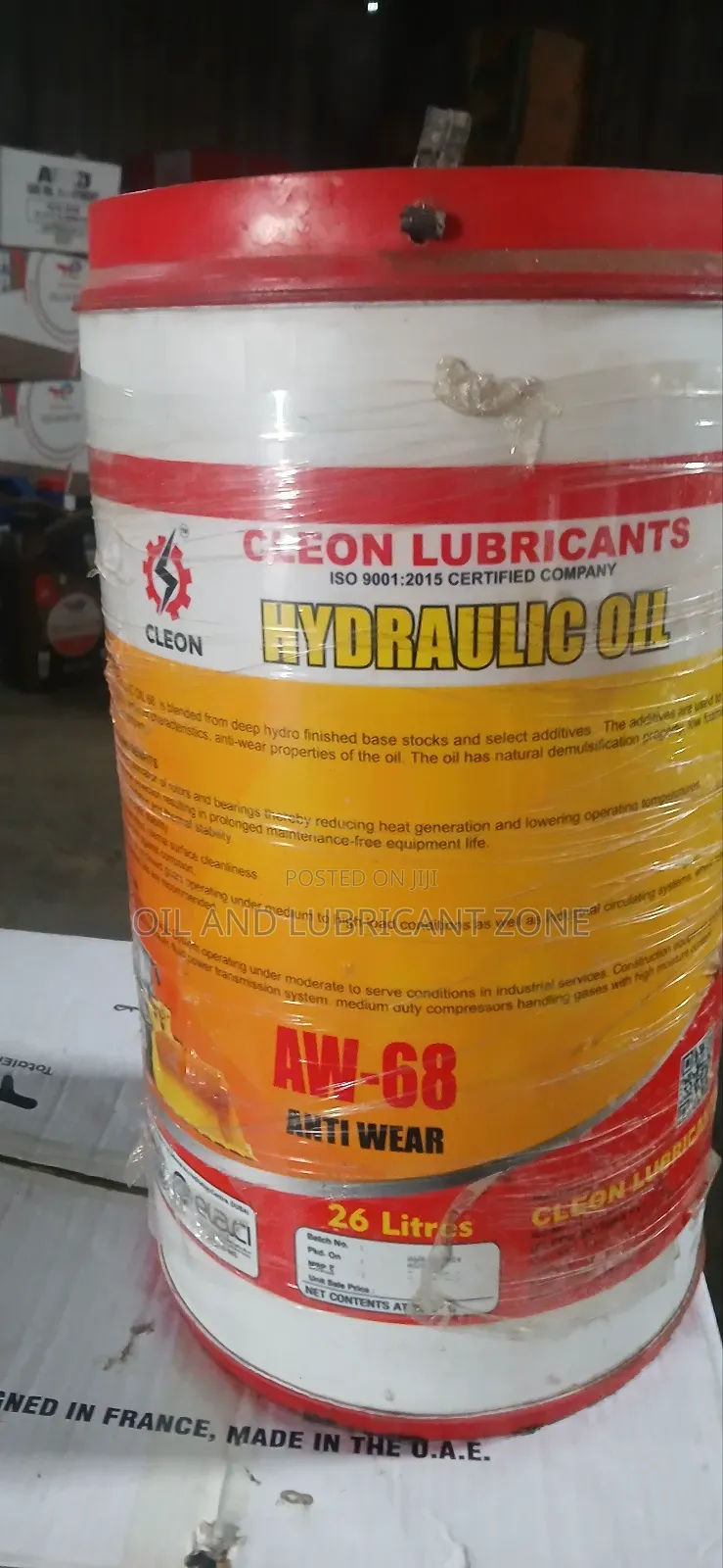 Hydrolic Aw 68 26l
