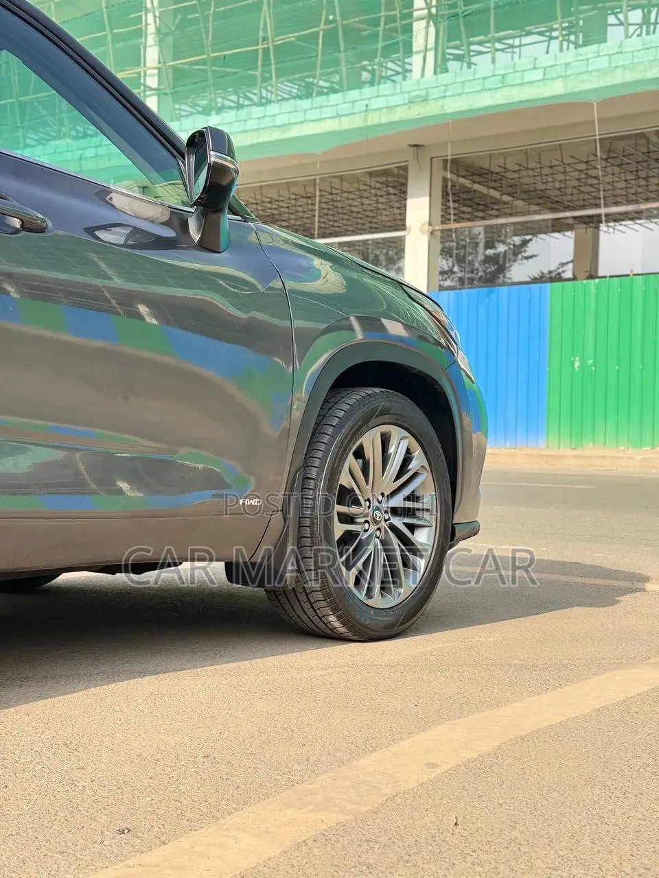 Toyota Highlander Hybrid 2021 Gray