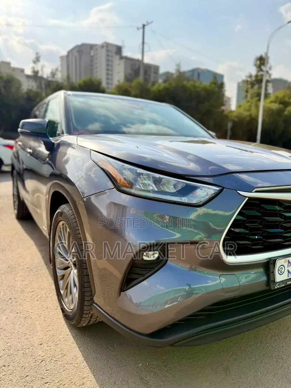 Toyota Highlander Hybrid 2021 Gray