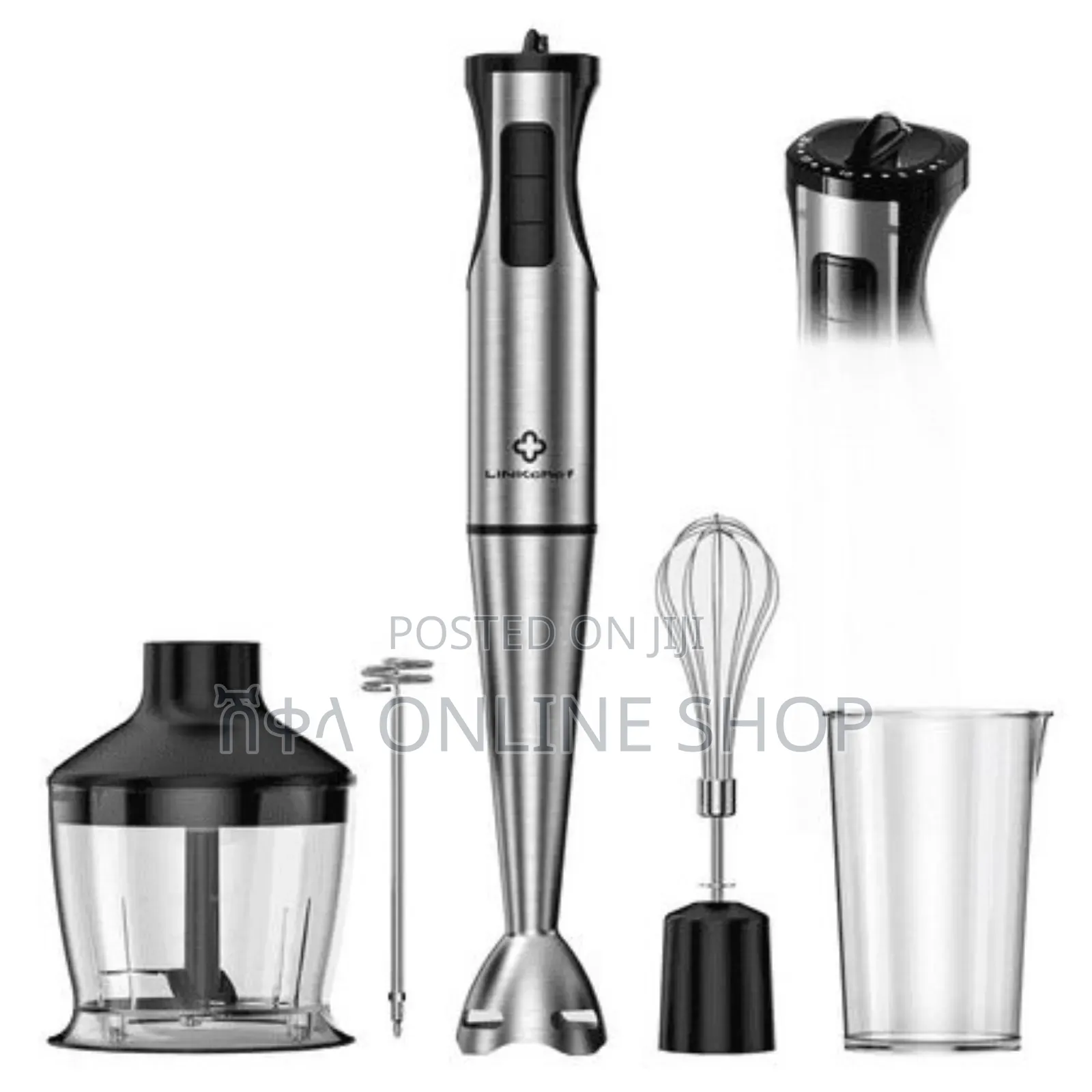 Silver Love 5 in 1 Hand Blender