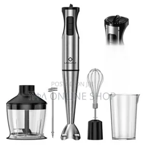 Silver Love 5 in 1 Hand Blender