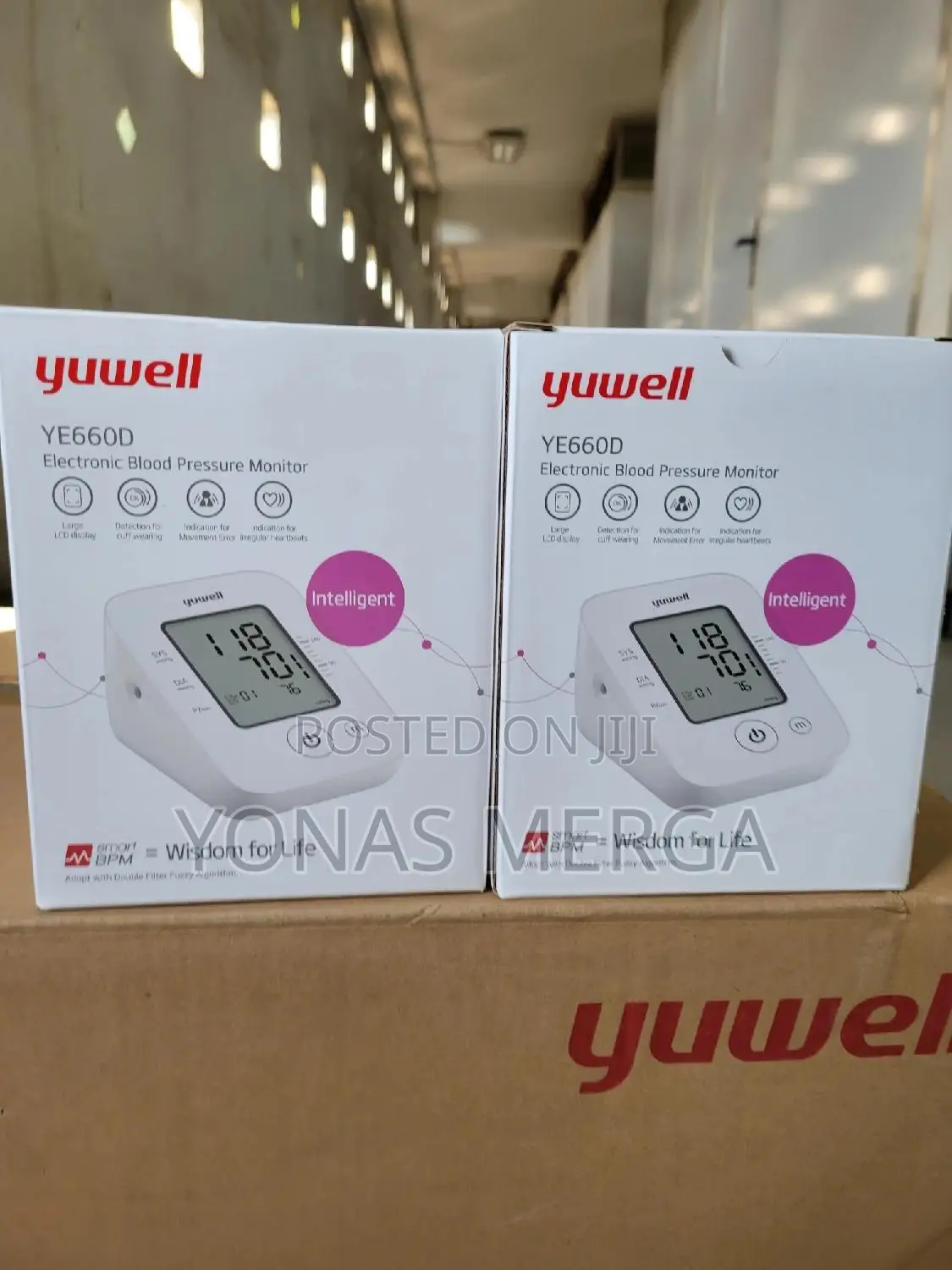 Electronic Bp Meter//Box Will Be Opened to Process Warranty Card