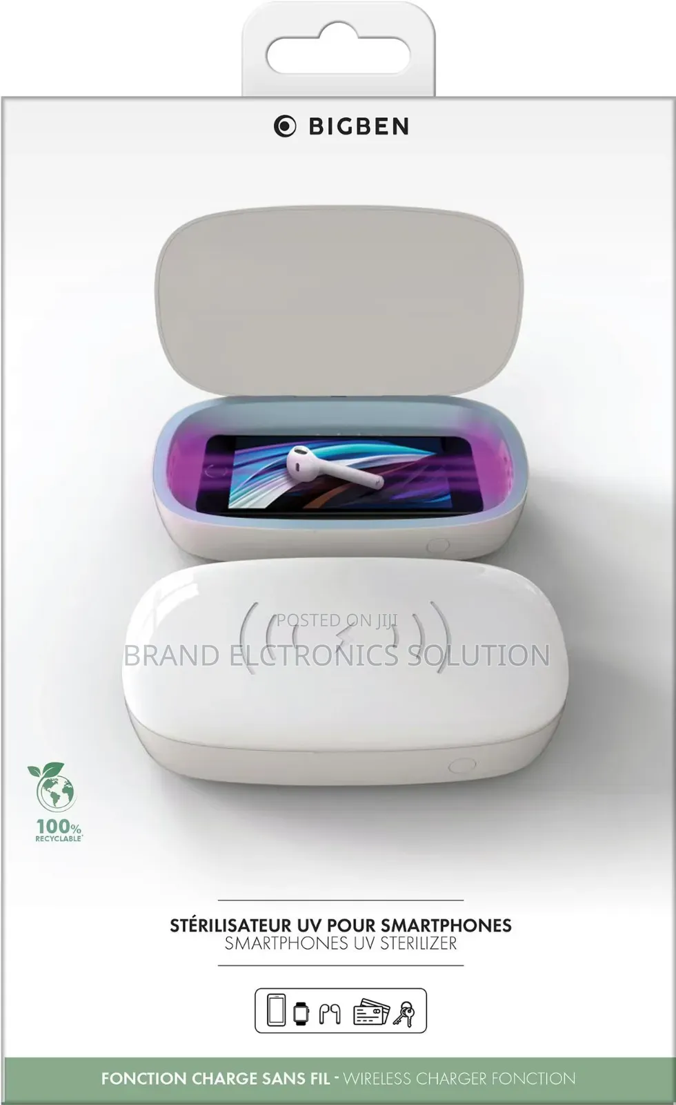 Wirless Mobile Charger and Uv