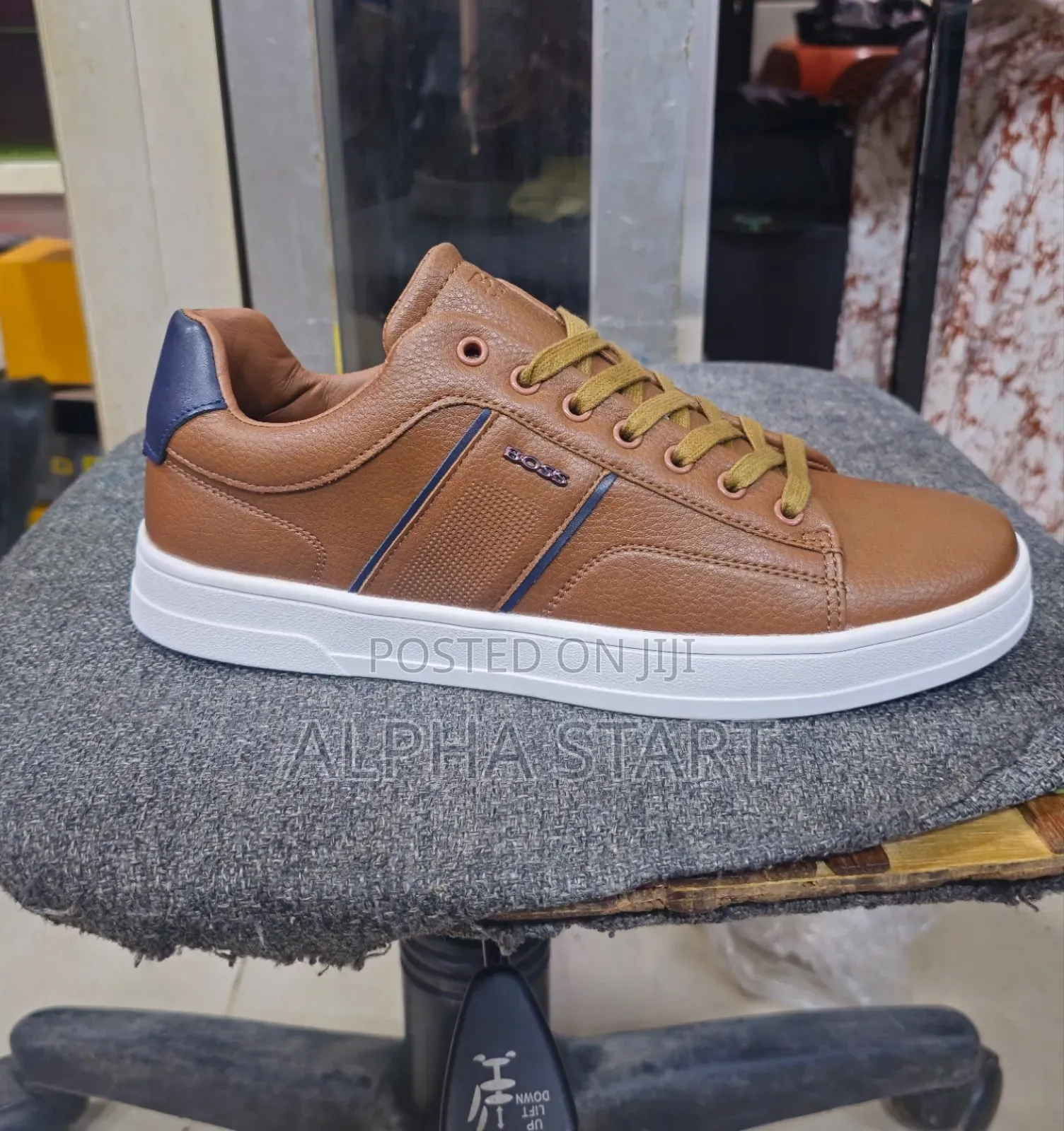 Hugo Boss High Master Quality Flat Shoes Made in Italy