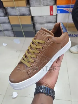 Hugo Boss High Master Quality Flat Shoes Made in Italy