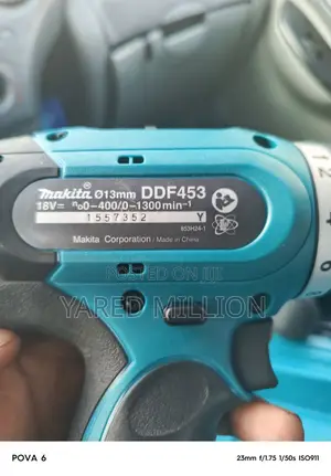 Makita Ddf453 18v Cordless Drill
