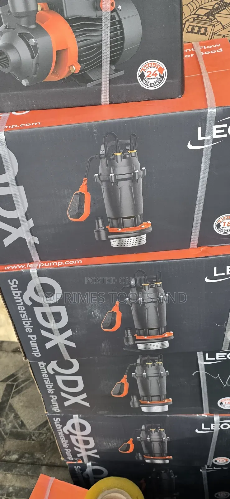 Leo Submersible Water Pump | የፍሳሽ እና የጉድጓድ ውሃ ፓምፕ