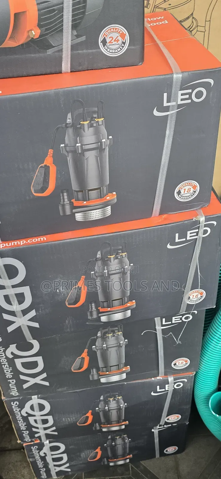 Leo Submersible Water Pump | የፍሳሽ እና የጉድጓድ ውሃ ፓምፕ