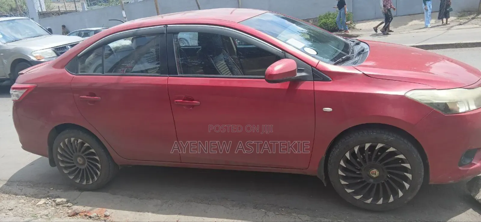 Toyota Yaris 2014 Red