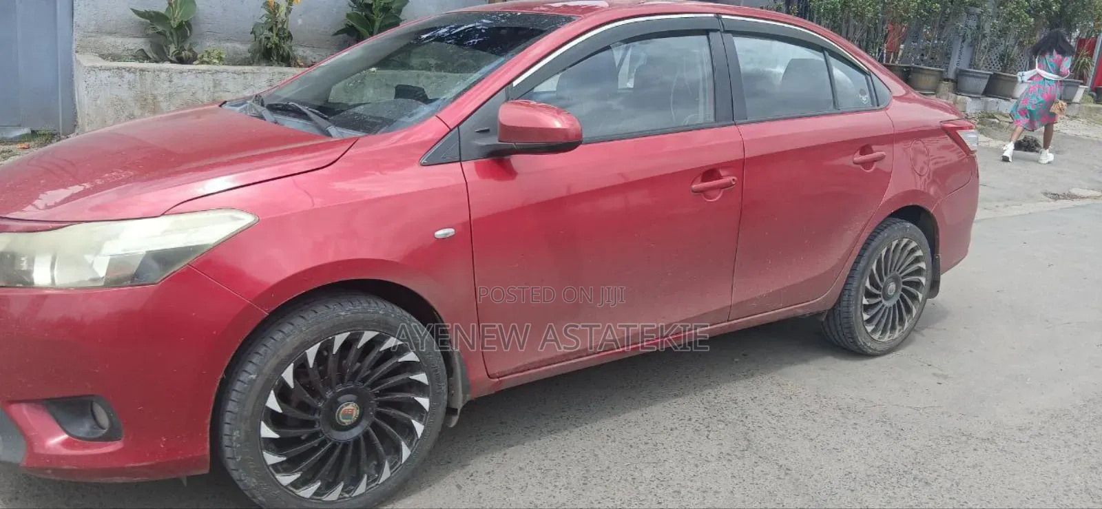 Toyota Yaris 2014 Red