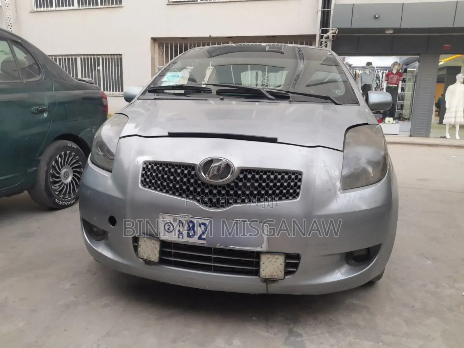 Toyota Yaris 2007 Gray