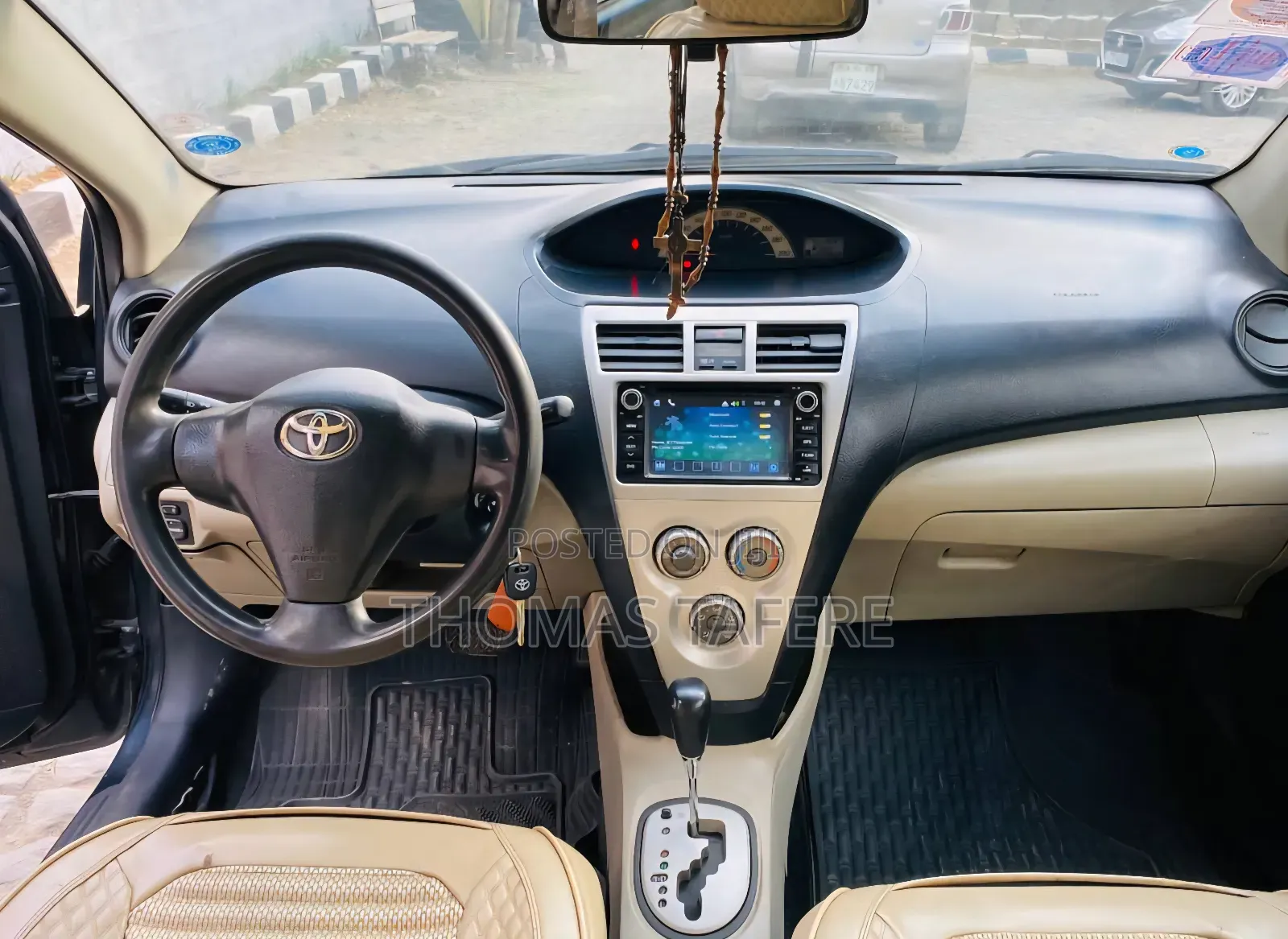 Toyota Yaris 2007 Black