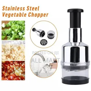 Manual Press Down Garlic and Vegetable Chopper
