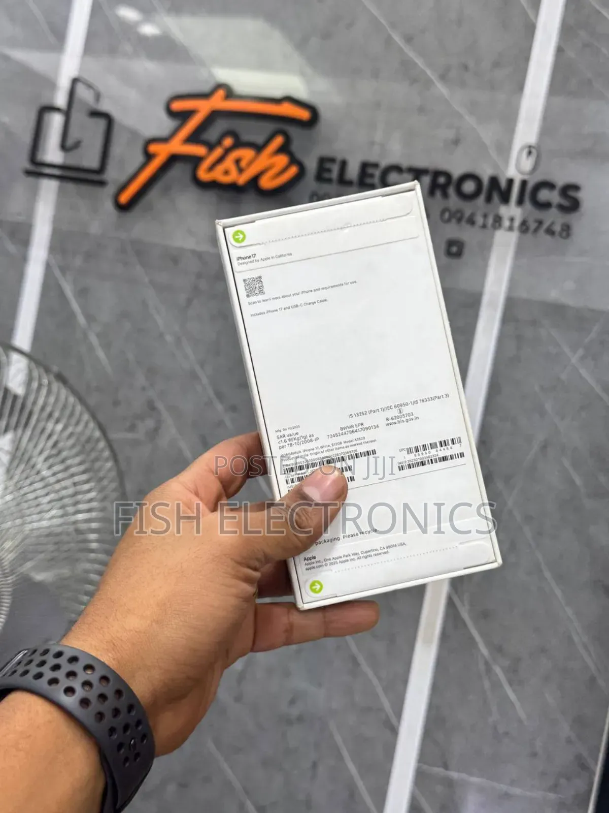 New Apple iPhone 17 512 GB Silver