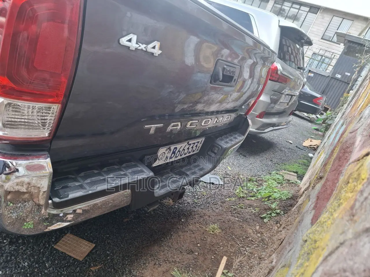 Toyota Tacoma 2017 Gray