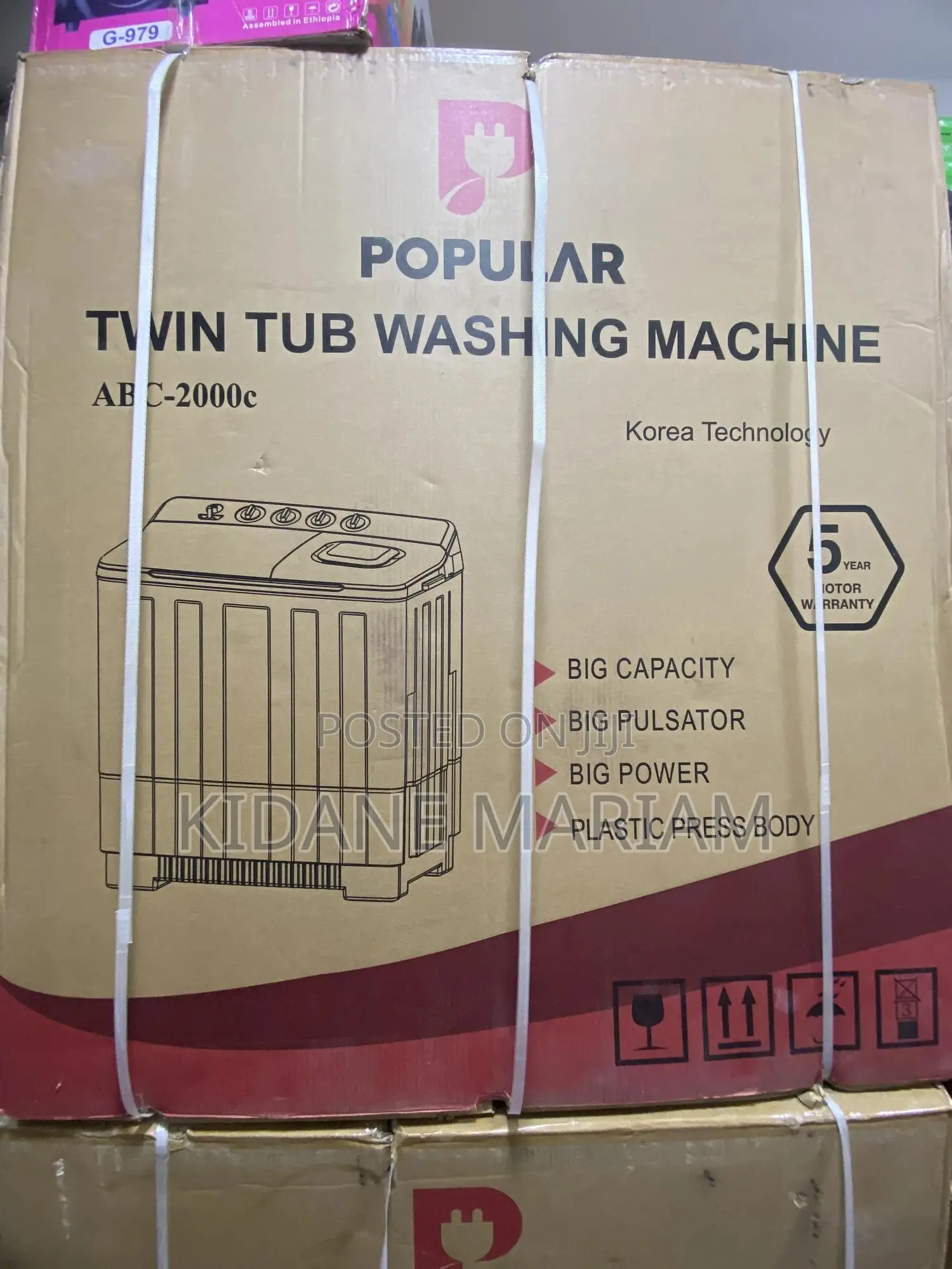 Popular 20kg Twin-Tub Washing Machine