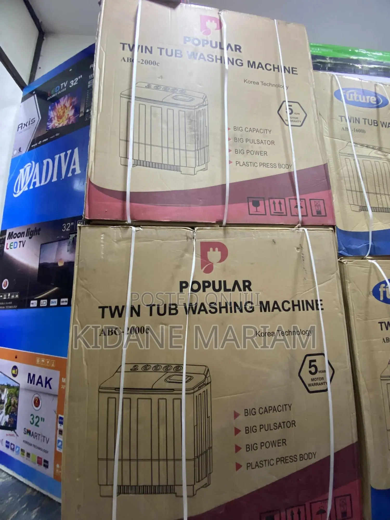 Popular 20kg Twin-Tub Washing Machine
