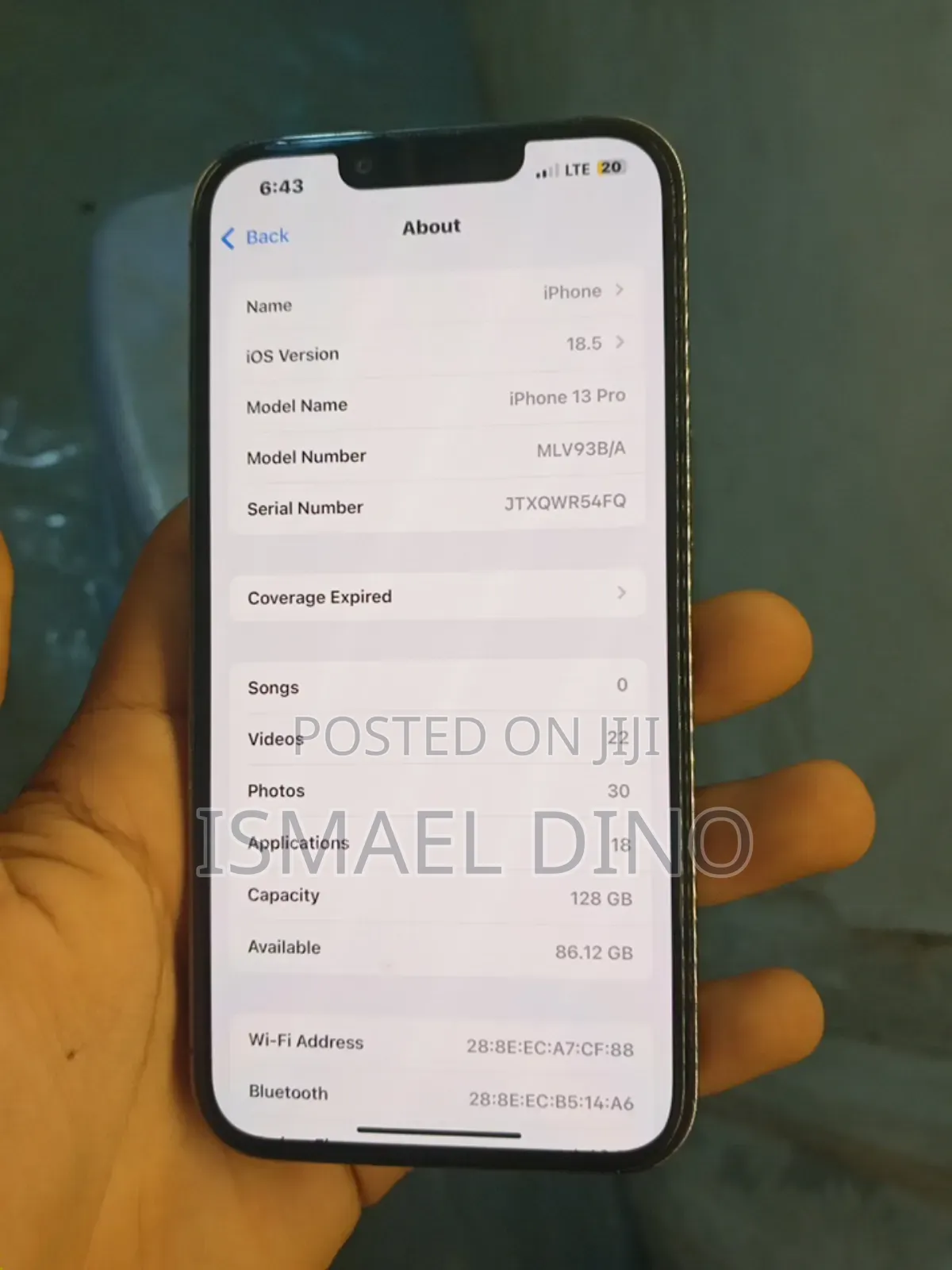 Apple iPhone 13 128 GB Gray