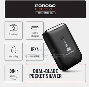Photo - Porodo Dual Blade Pocket Shaver