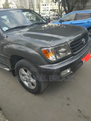 Toyota Land Cruiser 2001 Gray