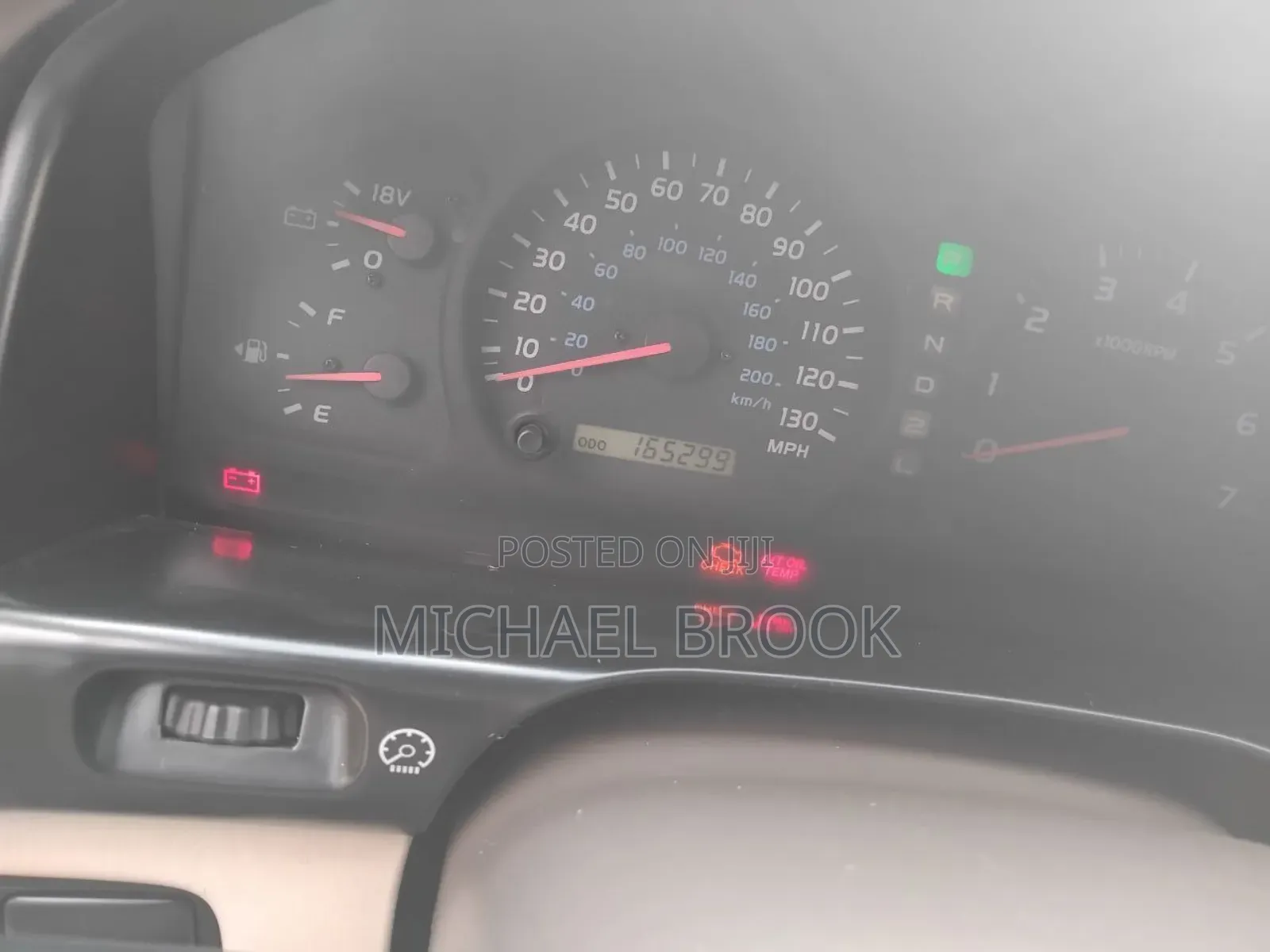 Toyota Land Cruiser 2001 Gray