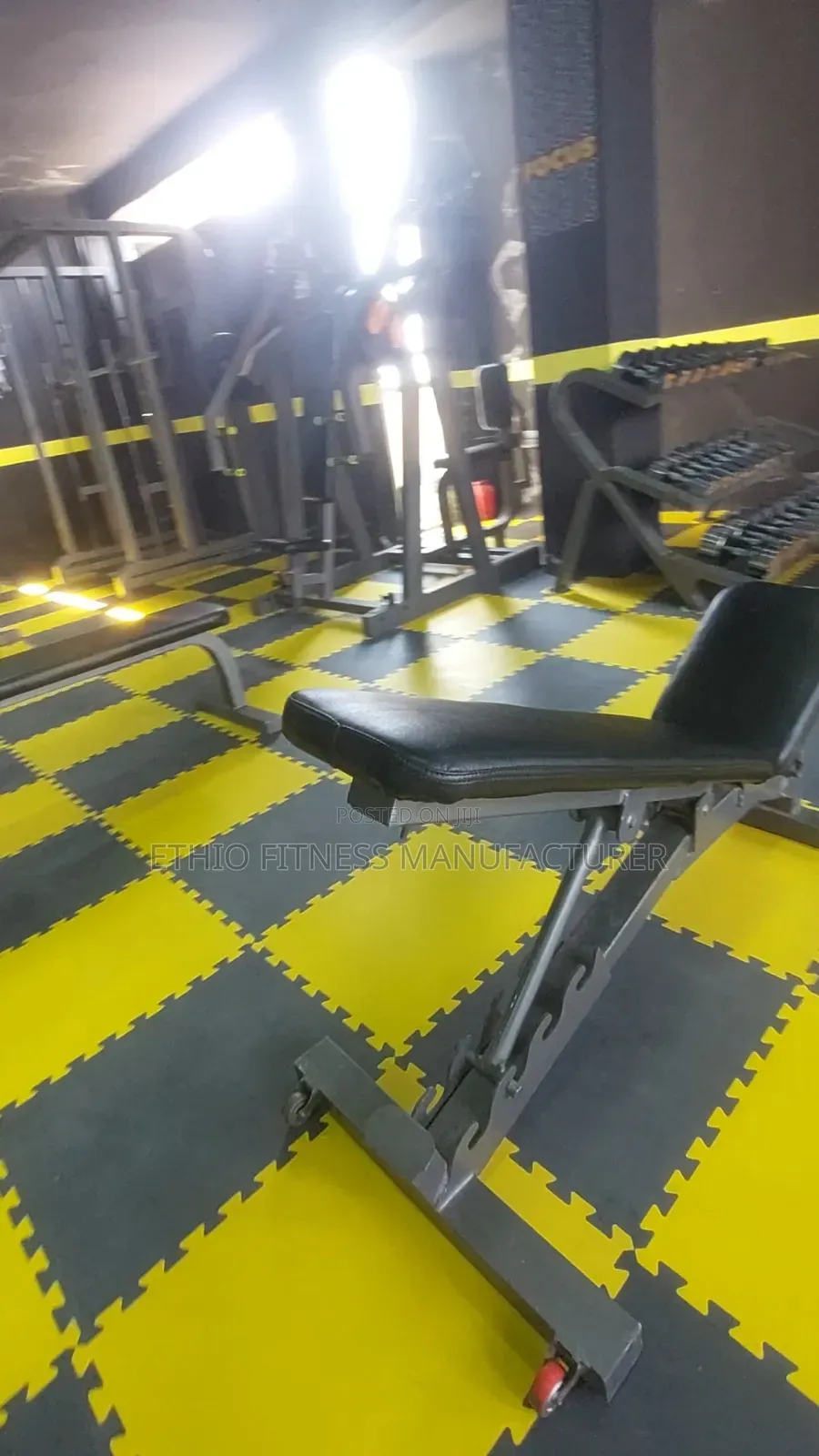 Steel Frame Adjustable Workout Bench