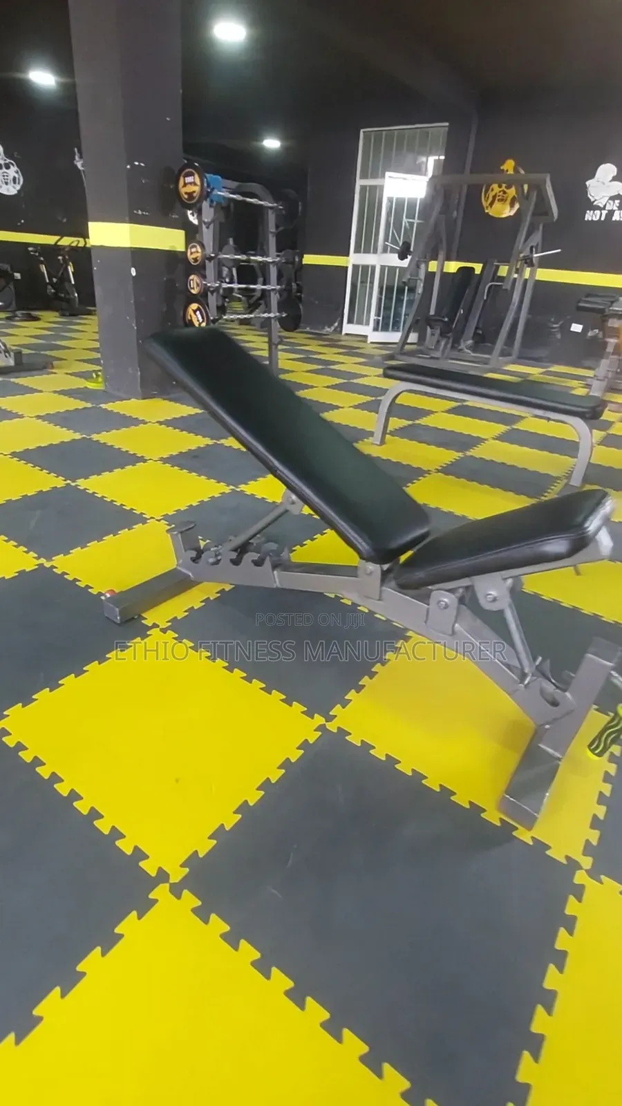 Steel Frame Adjustable Workout Bench