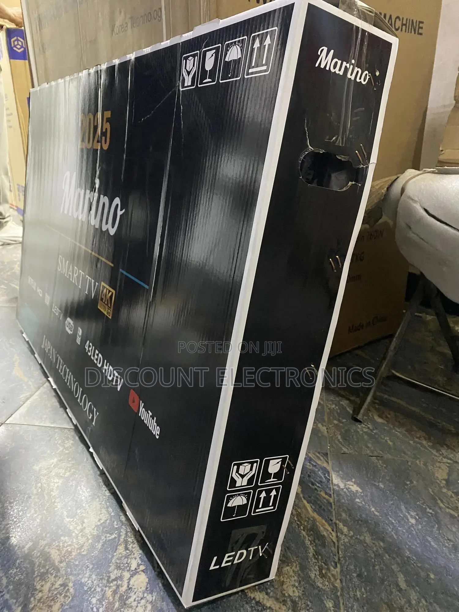 Marino 43’’ Smart Led Tv – Ultra Hd (Netflix Youtube Ready)