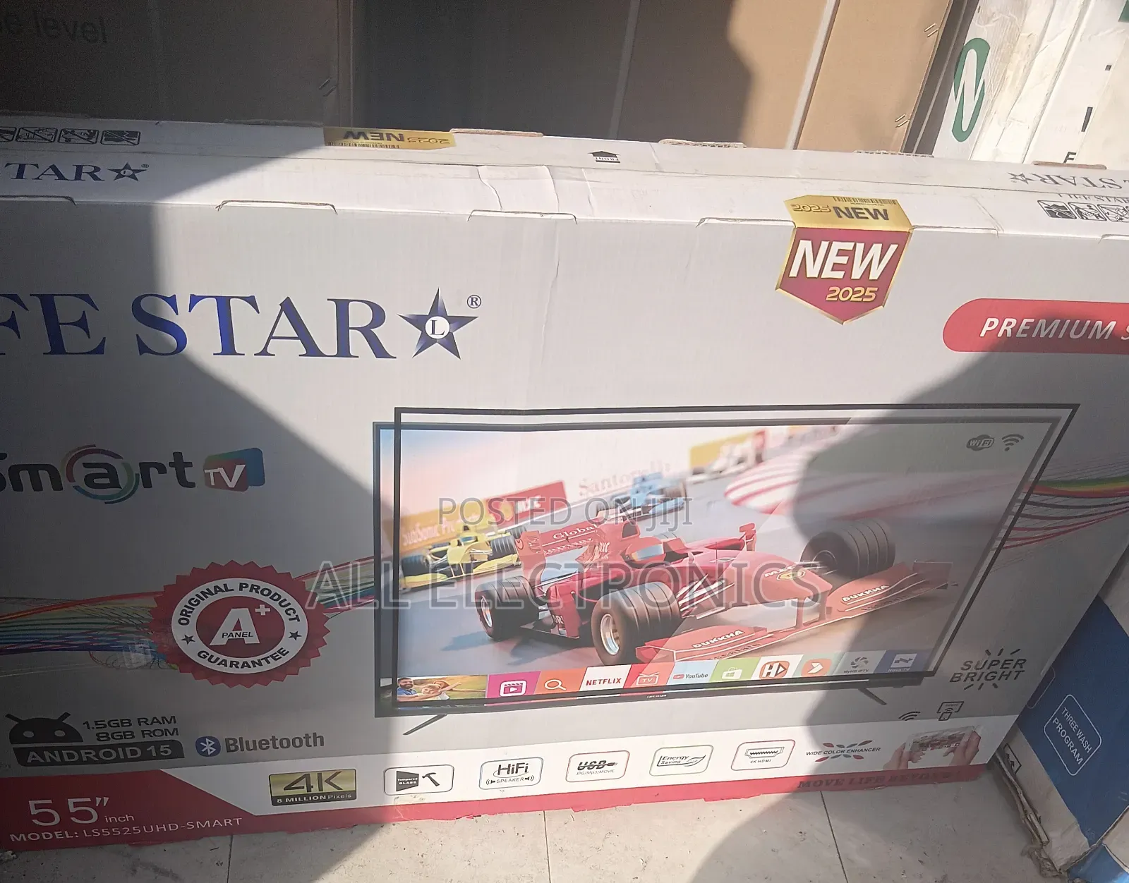 Life Star 55 Inch Real Korea Double Screen Tv