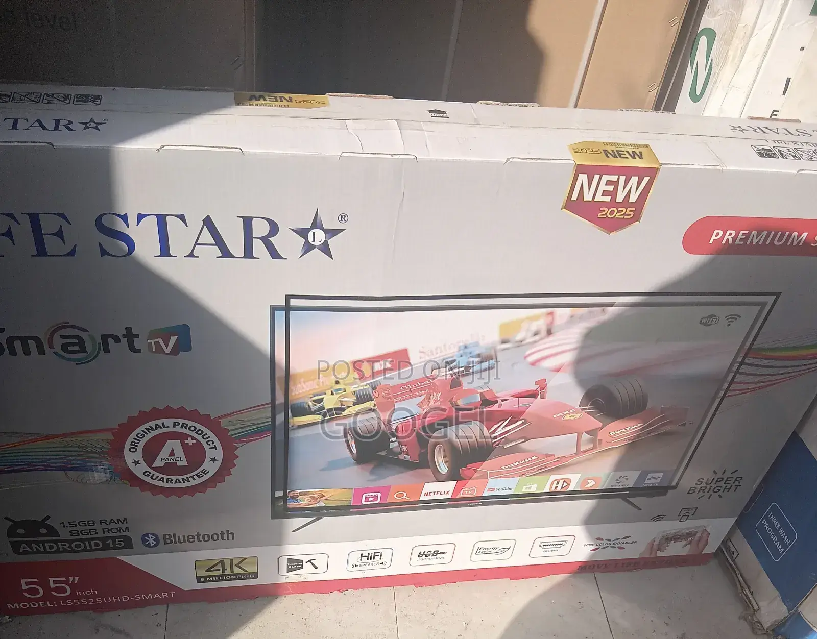Life Star 55 Inch Real Korea Double Screen Tv