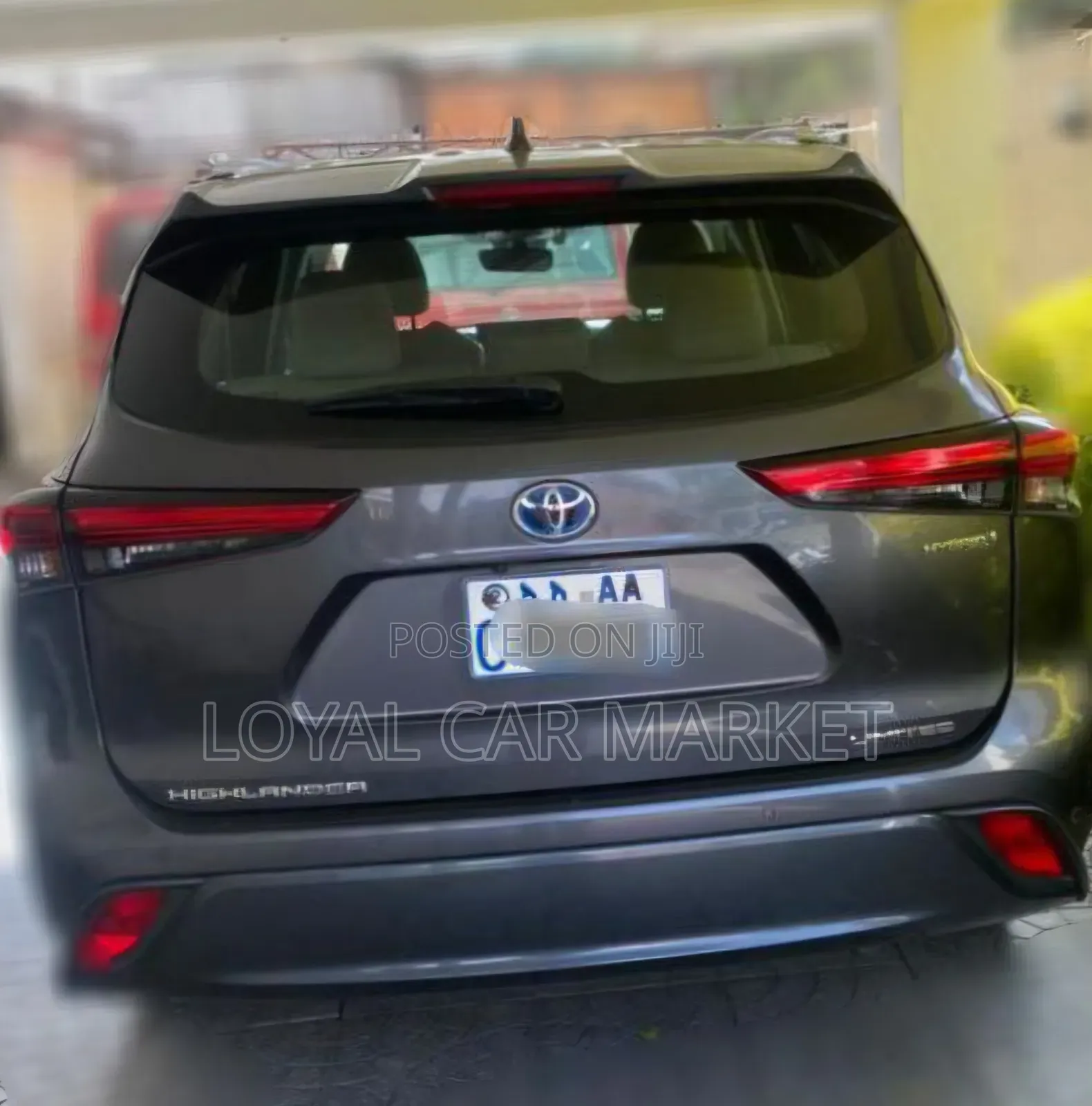 Toyota Highlander Hybrid Limited AWD 2023 Gray
