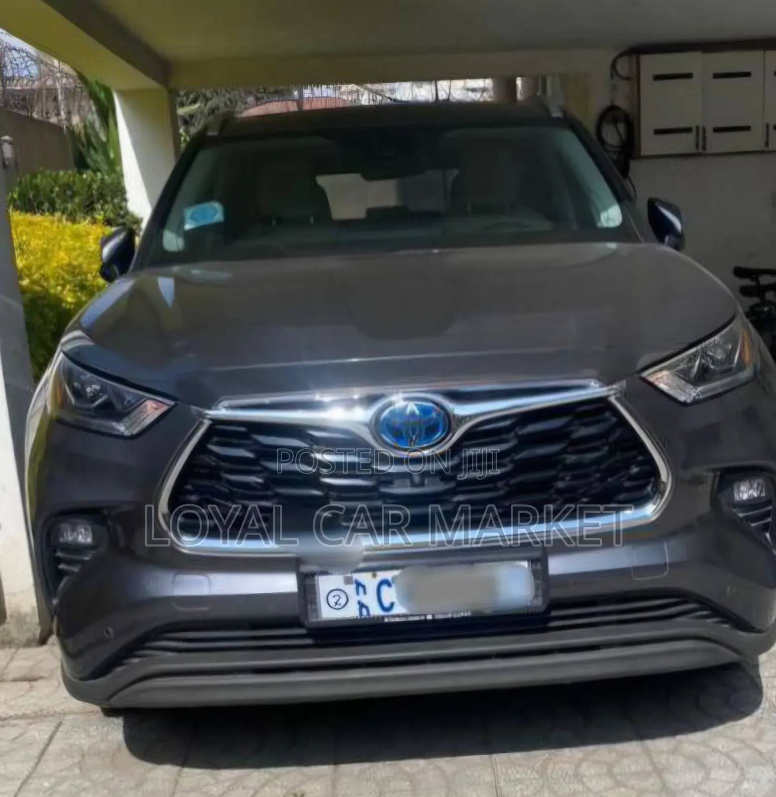 Toyota Highlander Hybrid Limited AWD 2023 Gray