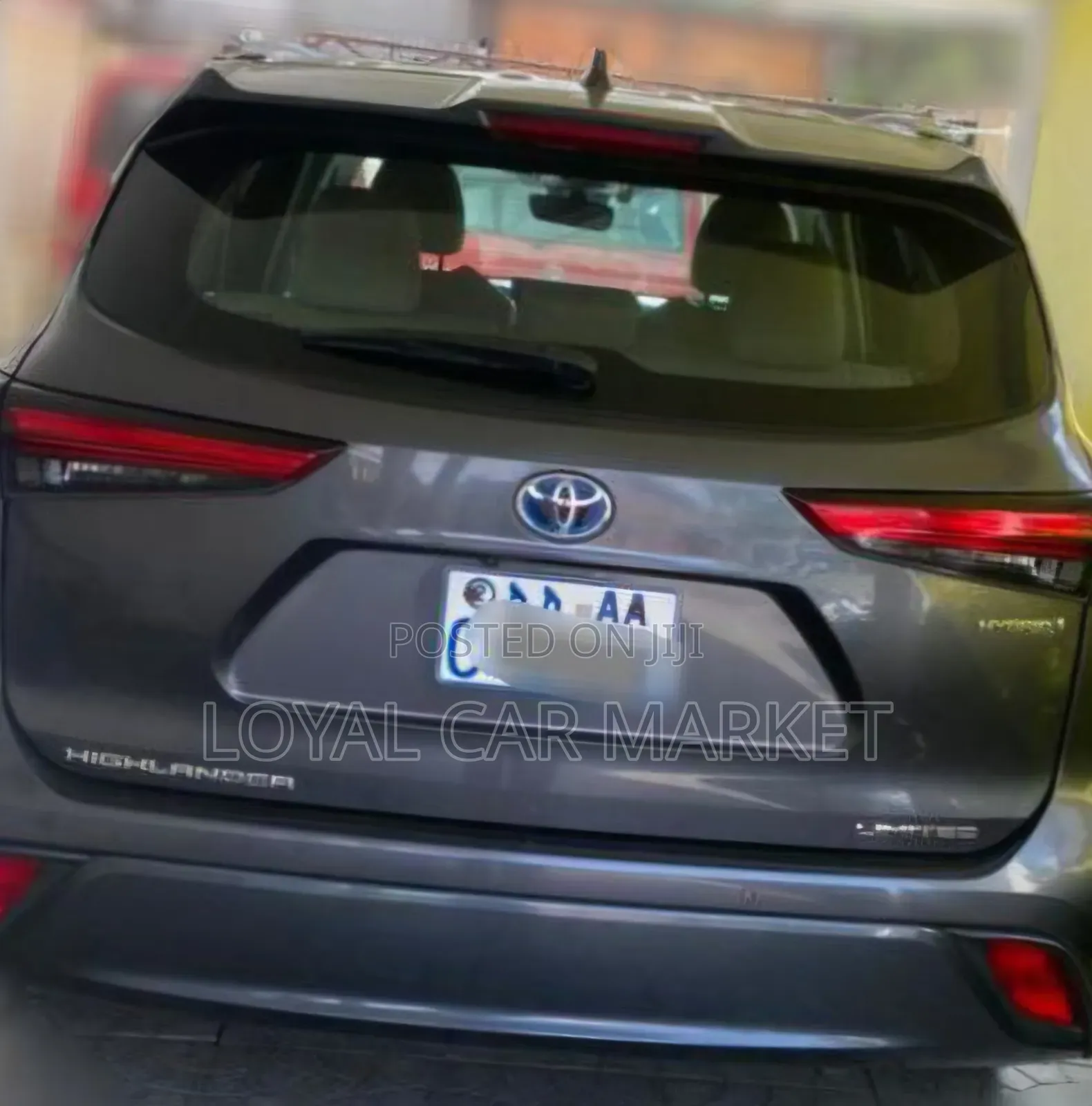 Toyota Highlander Hybrid Limited AWD 2023 Gray