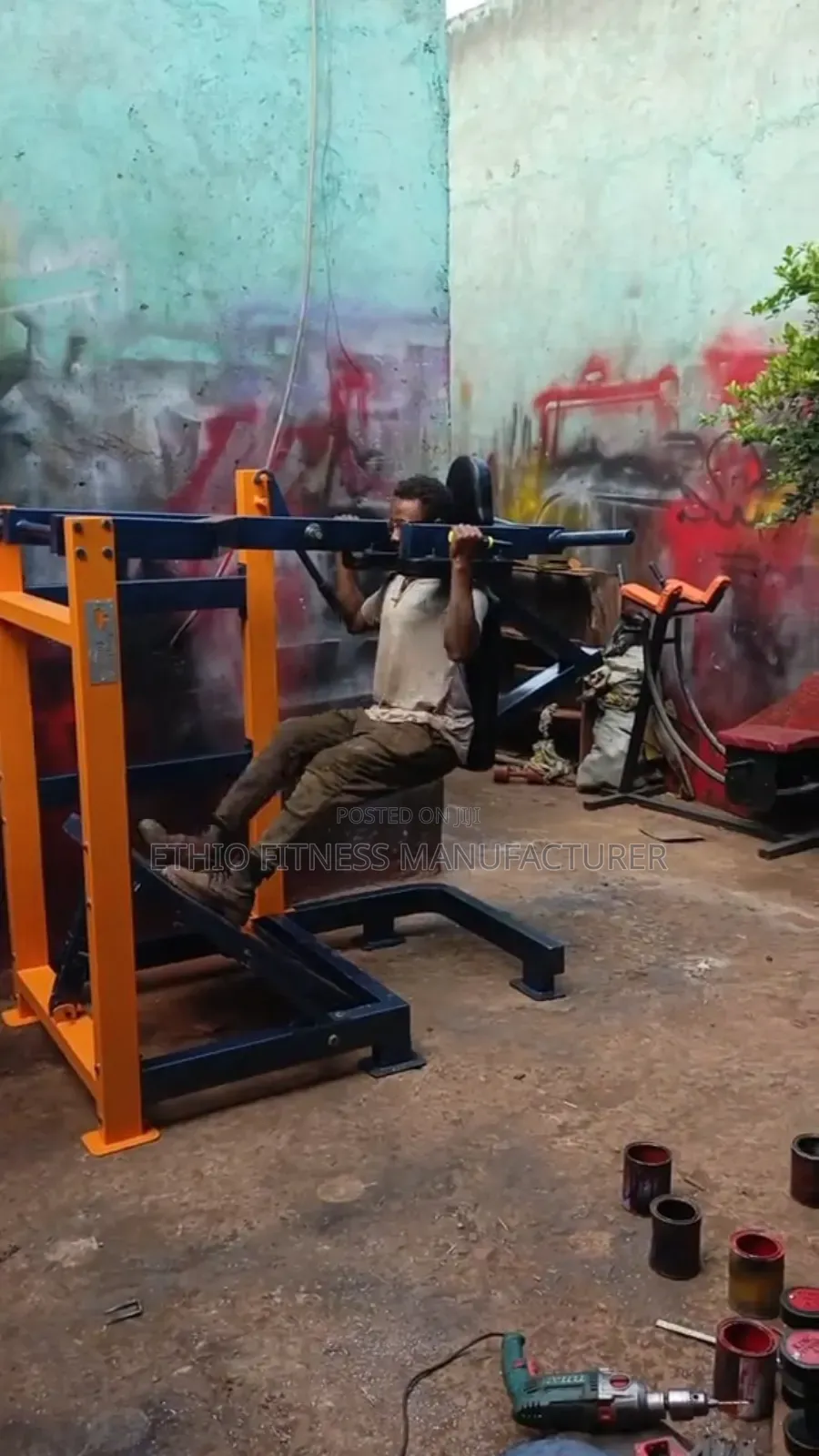 Commercial Leg Press Machine