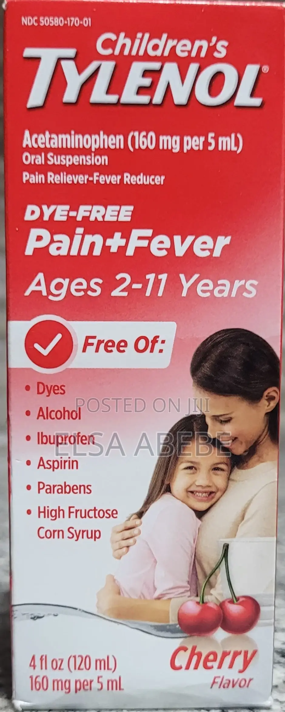 Childrens' Tylenol Dye Free Oral Suspension