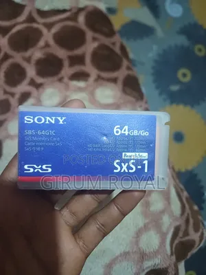 Photo - Sony Video Camera Memory and Reader 64 Gb