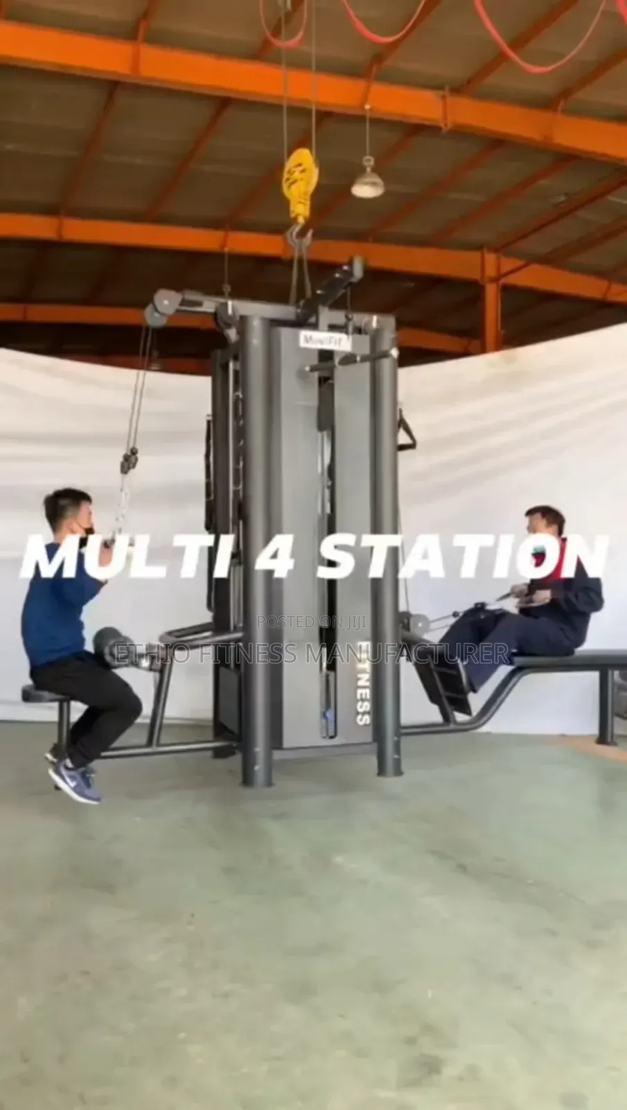 4 Section All-in-One Gym Machine