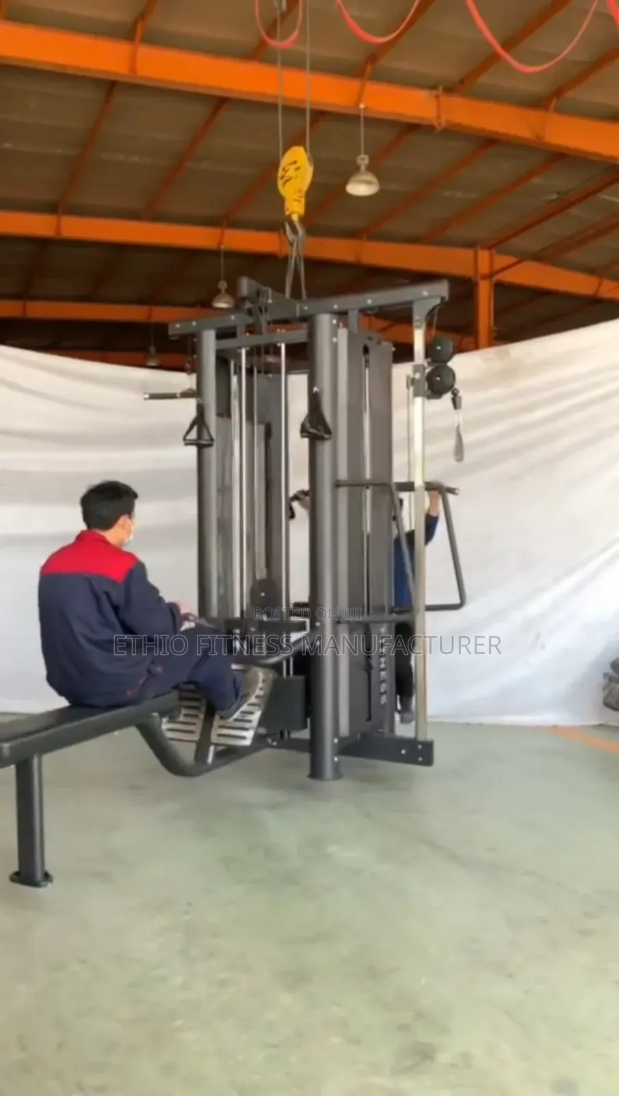 4 Section All-in-One Gym Machine